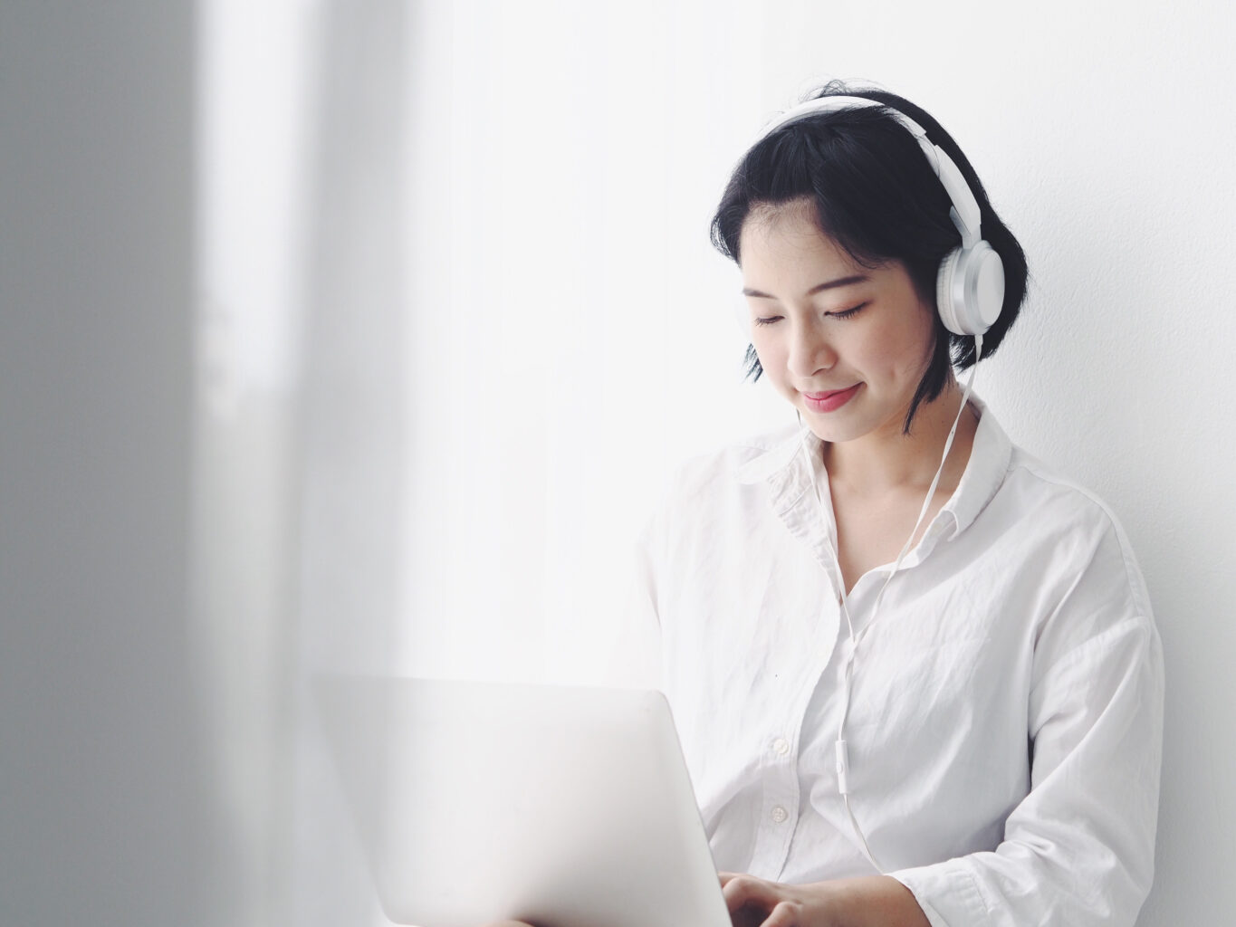 音楽を使った語学学習のイメージ