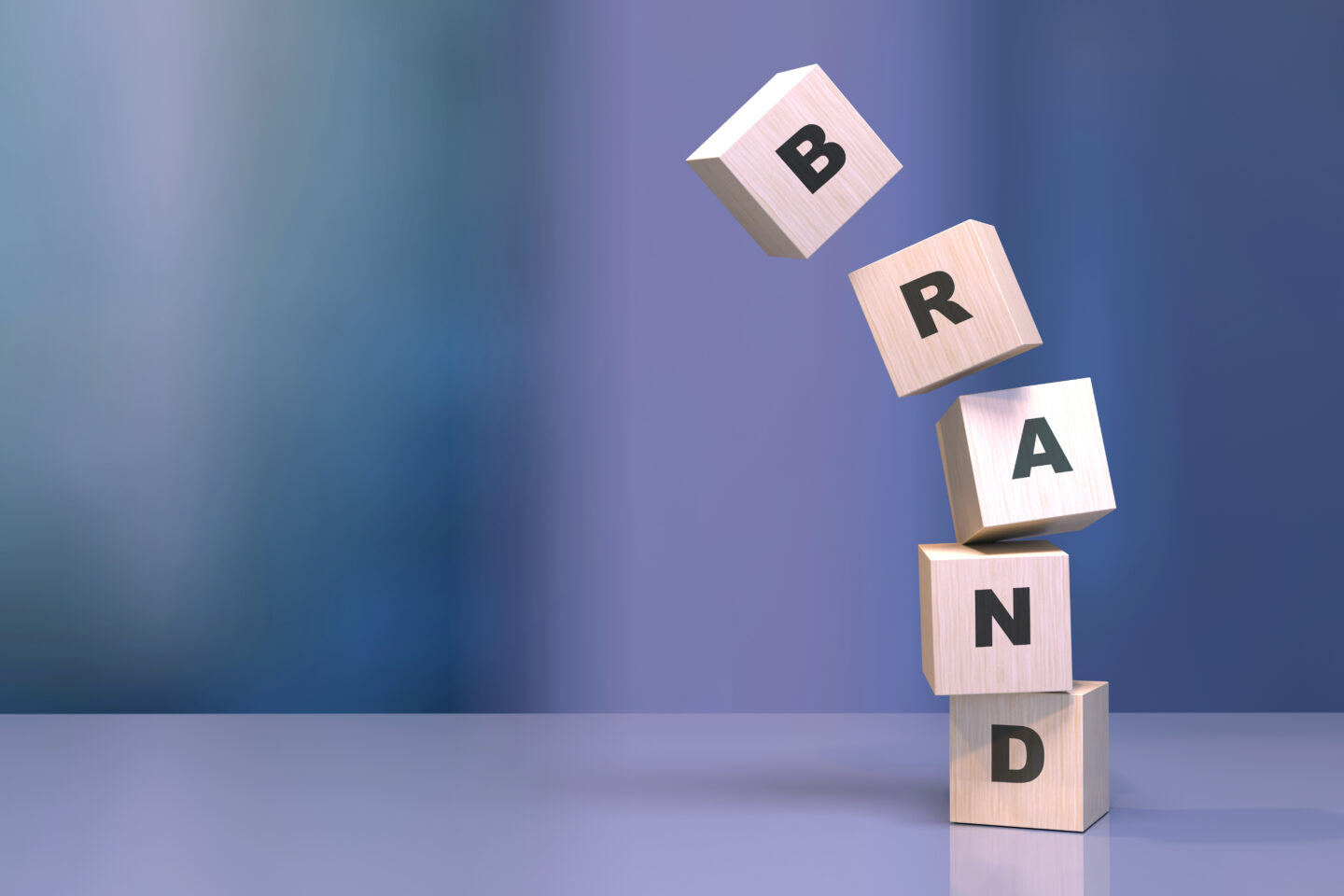 ブランド価値の低下を示すレピュテーションリスクのイメージ