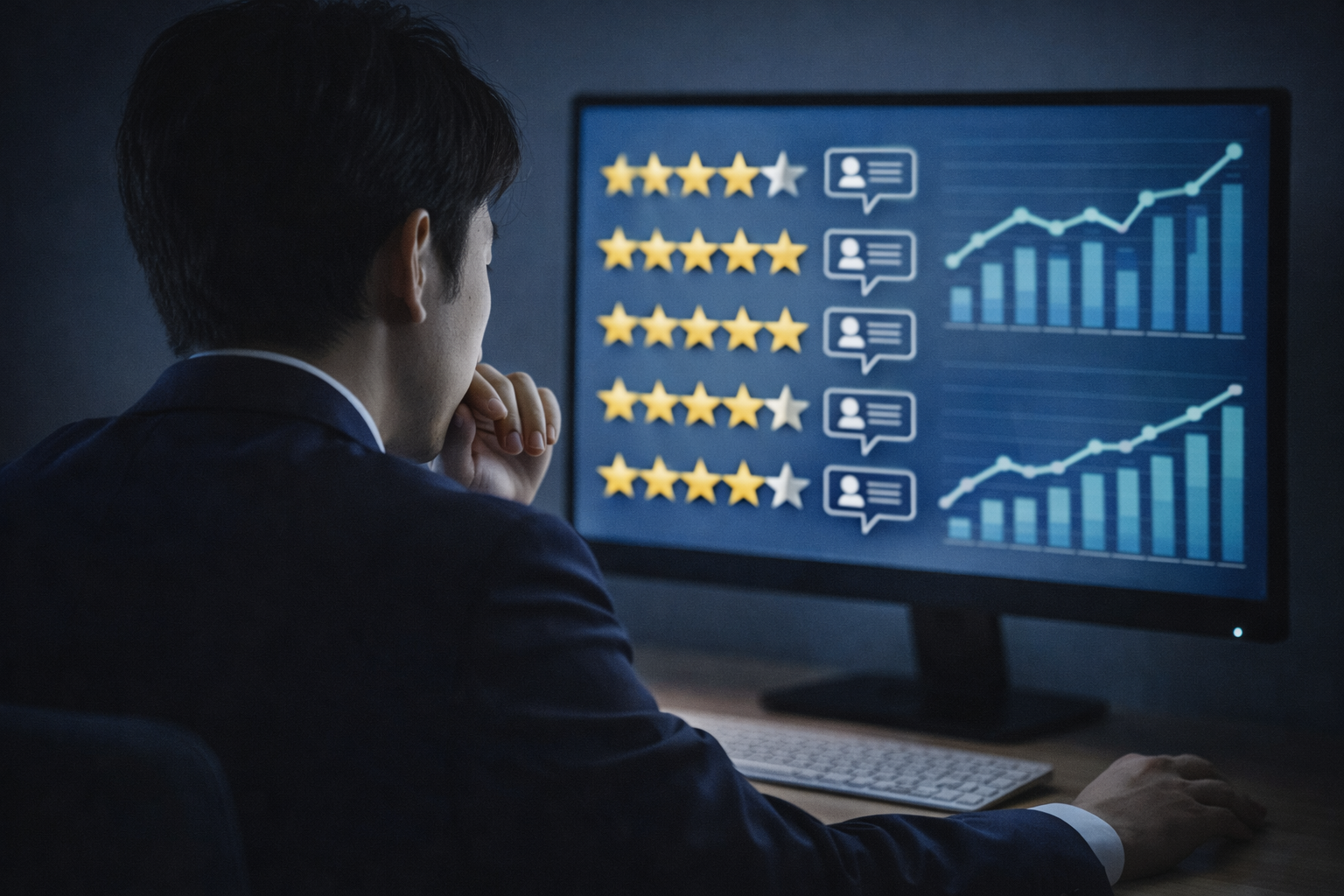 自社のネット上の評判と向き合い、対策を練る人事担当者