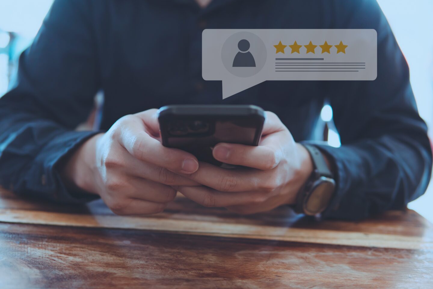 Calooに投稿されたリアルな口コミと星評価のイメージ