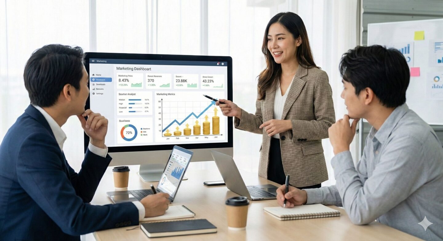 UCWORLDのマーケティング支援サービスのイメージ
