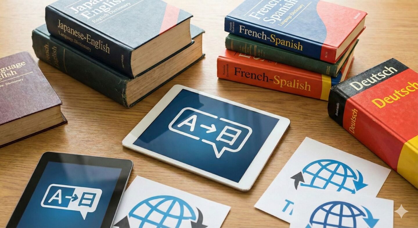 言語と文化の壁を象徴するイメージ