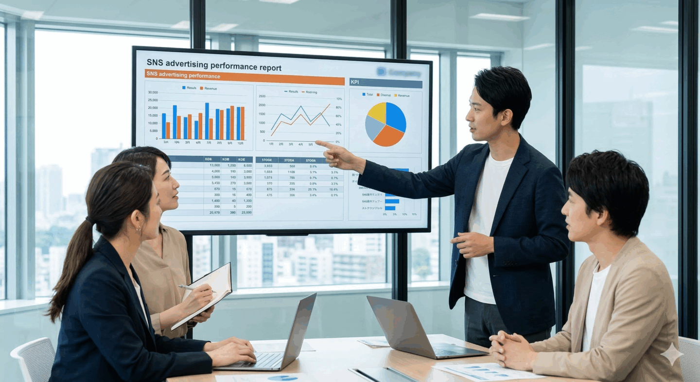 SNS広告運用支援のイメージ