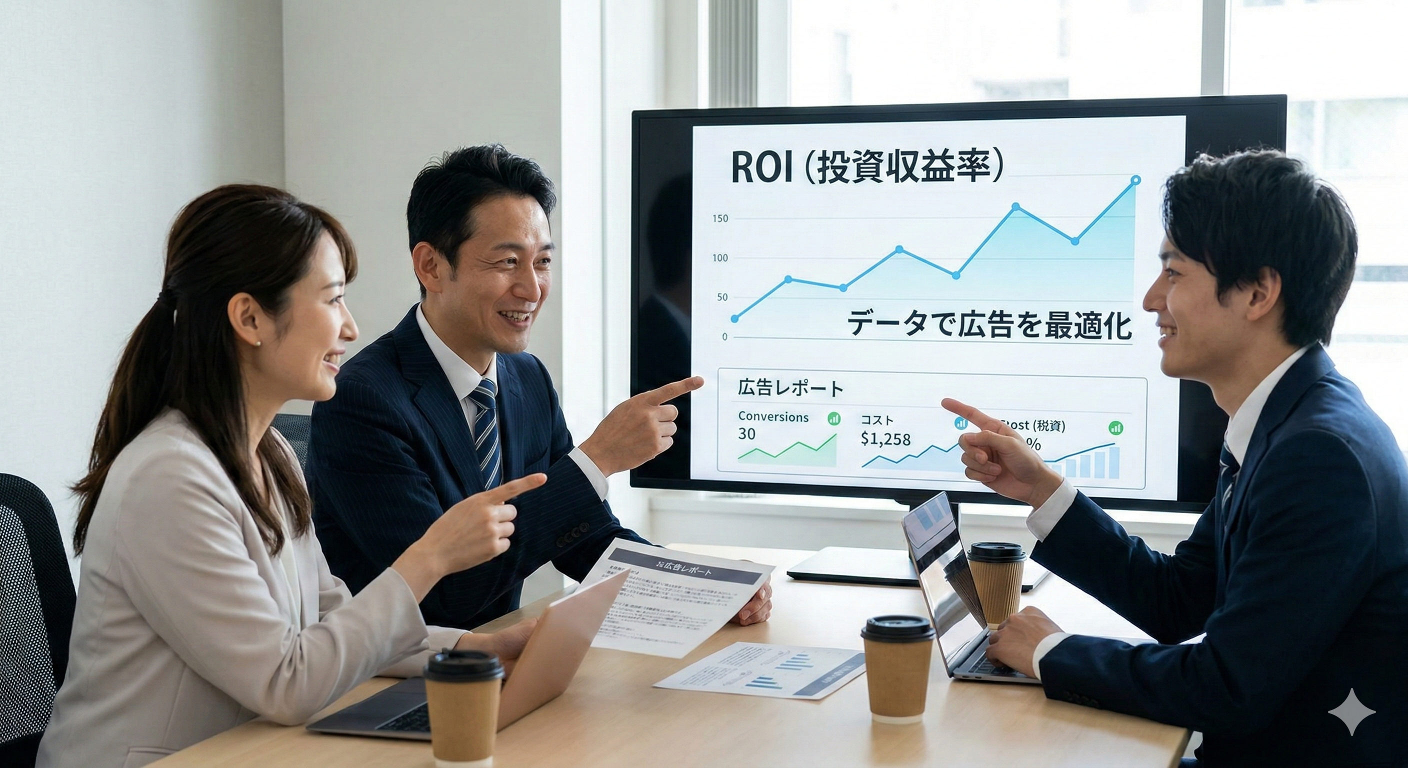 リスティング広告運用支援のイメージ