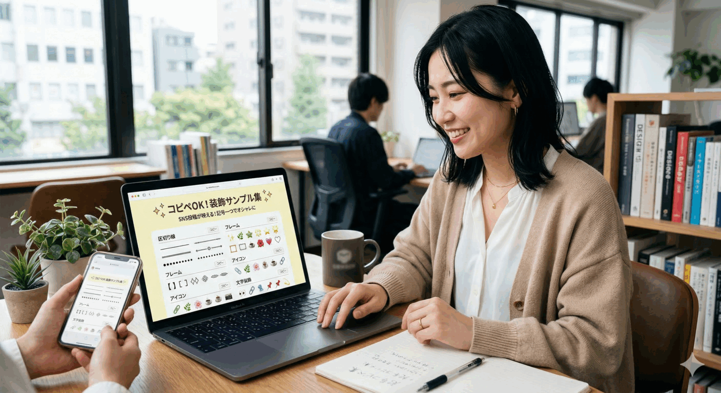 Twitter投稿装飾記号コピペ集のイメージ