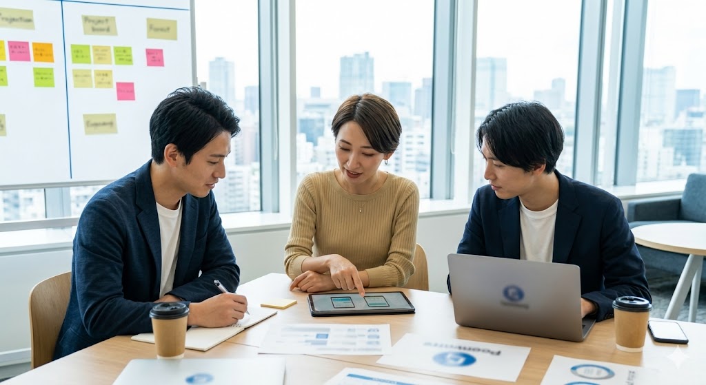 広告代理店チームのイメージ