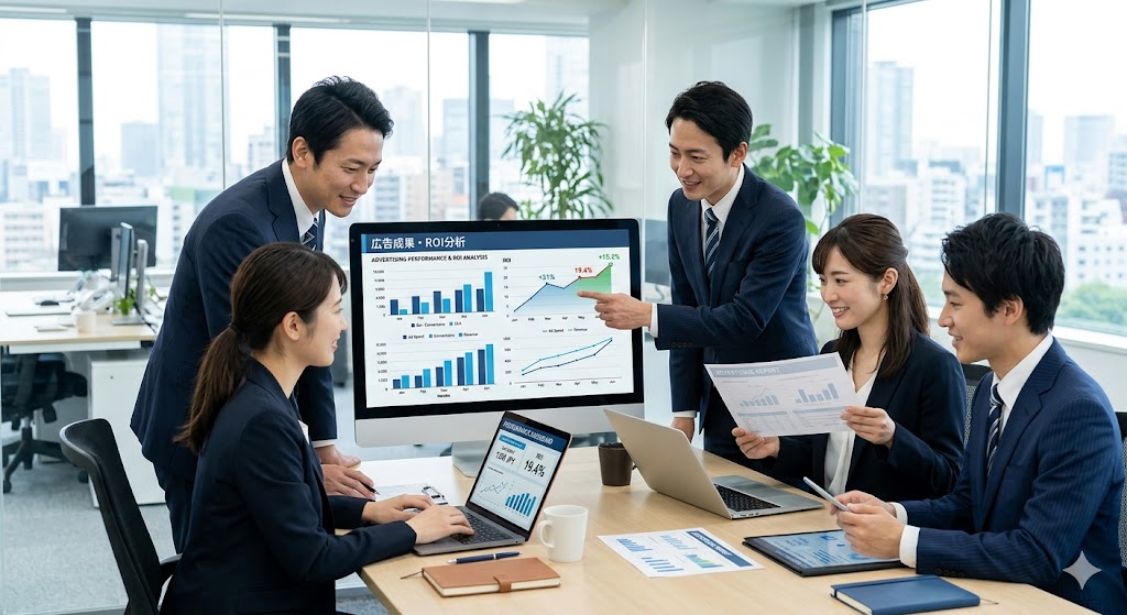 広告運用支援・成果分析のイメージ