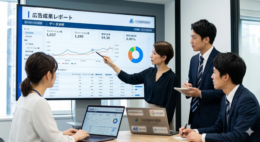 広告運用代行・専門支援のイメージ