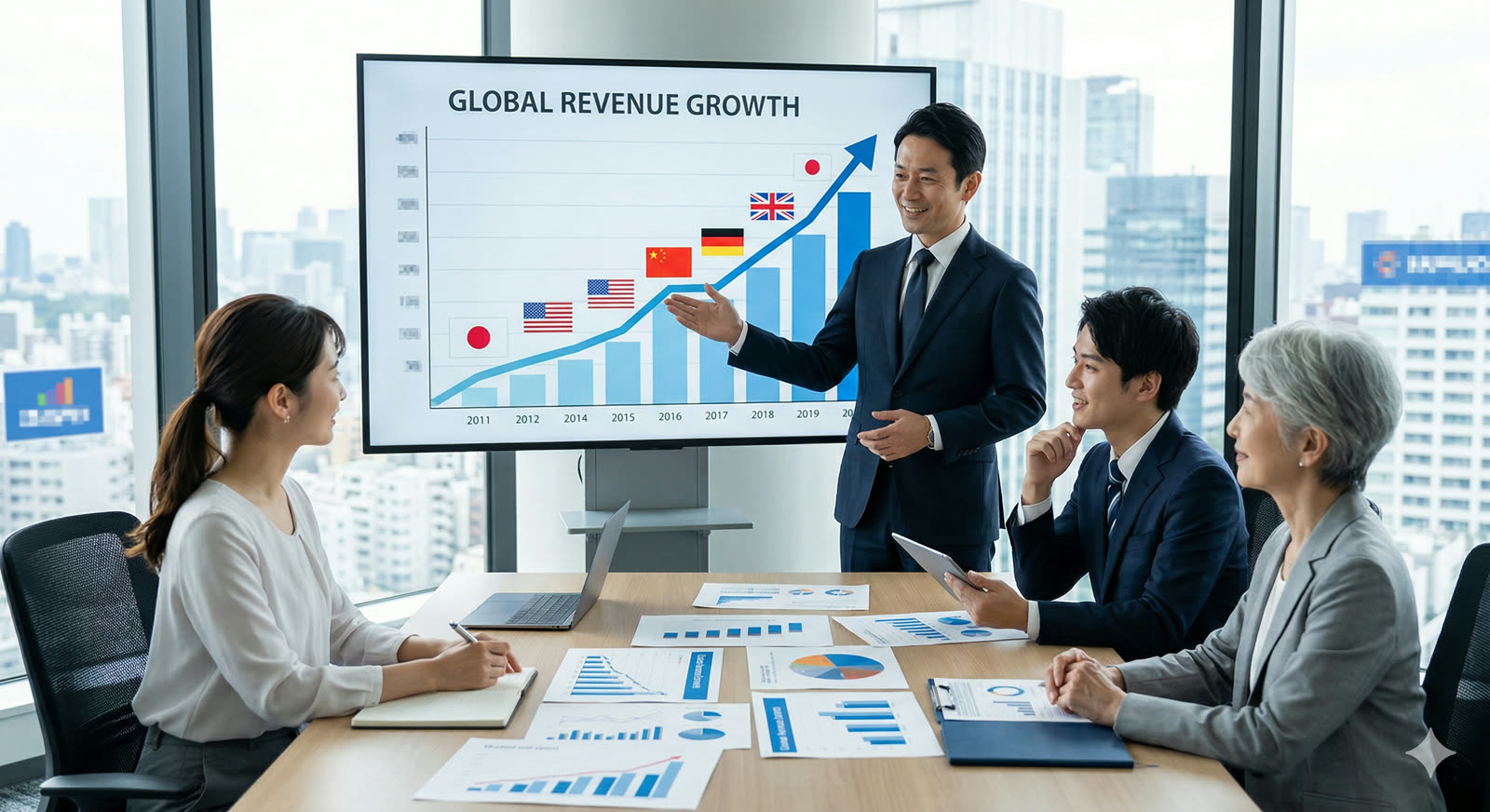 海外マーケティング成功事例のイメージ