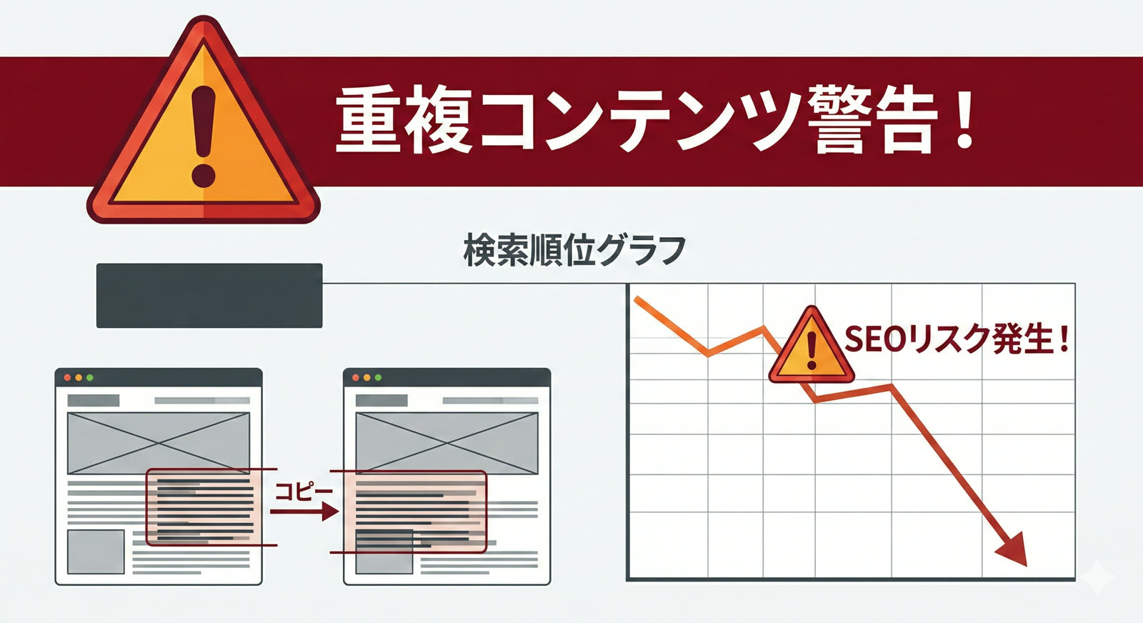 パラメータ設定ミスによるSEOリスク